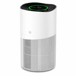ITRONIQ Smart Luchtreiniger HEPA H13 Met Wifi - Air Purifier Tegen Huisdieren Geuren Pollen en Stof - Stil - 120 m2 - Wit — thumbnail 1