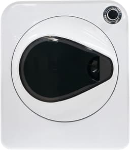 Re-purelife® wasdroger 4 kg met 4 programma's - compacte kledingdroger van roestvrij staal en PCM-behuizing - stapelbare droogtrommel met koelfunctie en wandmontage - wit 49,5 × 41,5 × 59,5 cm — thumbnail 13
