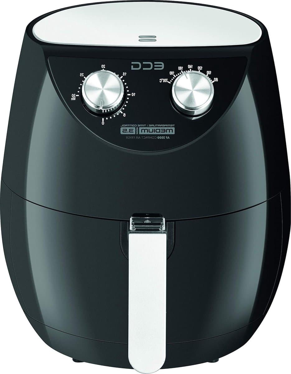 Heteluchtfriteuse - Airfryer - Gezond Koken - Snel Luchtcirculatiesysteem - 35 Liter - Zwart — afbeelding 1