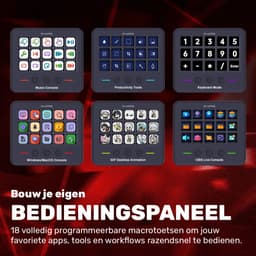 ProFPS Streaming Deck – 18 Macrotoetsen – RGB – Windows & MacOS — thumbnail 9