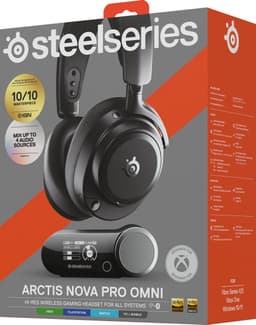 SteelSeries - Arctis Nova Pro Omni - Hi-Res Wireless Certified Gaming Headset - Black — thumbnail 15