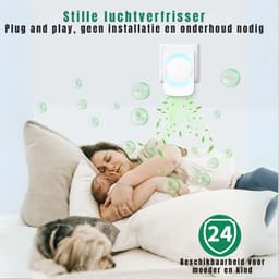 RUX® Ozon Generator - Ozon - Generator - Wit - ‎6cm x 6cm x 10cm — thumbnail 5