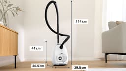 Bosch BGB41WH1 stofzuiger 4 l Cilinderstofzuiger Droog 600 W Stofzak — thumbnail 14