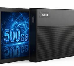 Rolio Externe Harde Schijf Pro - USB 3.1 en USB C - 1Gbps snelheid - 500GB Opslag — thumbnail 2