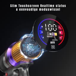 DYNA® Steelstofzuiger Met Snoer - Steelstofzuiger - Stofzuiger - Zwart - ‎40cm x 30cm x 20cm — thumbnail 10