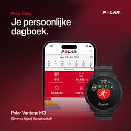 Polar Vantage M3 Multisport Smartwatch - Zwart - S en M/L — thumbnail 21