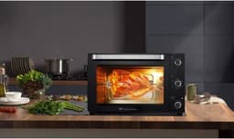 Elektrische mini-oven - Natuurlijke convectie CONTINENTAL EDISON - CEMF60B3 - Zwart - L60 x H39 x D 48 cm — thumbnail 4