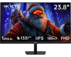 KTC H24F8 Gaming Monitor, 23,8” 1920*1080 16:9 Snel IPS-scherm - 180Hz Refresh Rate - 1ms Reactietijd