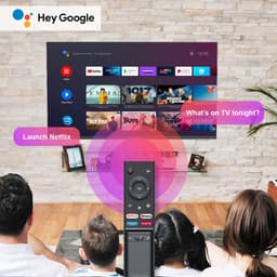 STRONG - 40” Full HD TV (100 cm) SRT40FD5553 - Connected TV met Android TV - Chromecast - Google assistant - Wifi - Bluetooth - HDR - NETFLIX - Drievoudige tuner - 3 HDMI-poorten (1 ARC) + 2 USB-poorten + Mini-AV + Antenne/Sat Jack - Zwart — thumbnail 10