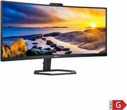 Philips 34E1C5600HE - QHD Curved Ultrawide Monitor - Webcam - Windows Hello - USB-C 65w - USB hub - 34 inch — thumbnail 14