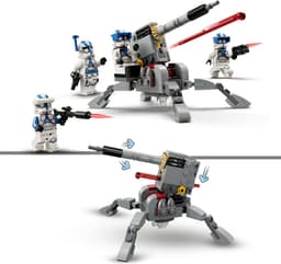 LEGO Star Wars 501st Clone Troopers Battle Pack Bouwbaar Speelgoed met Minifiguren - 75345 — thumbnail 4