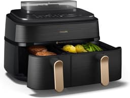 Philips 5000 series NA552/00 - Dubbele heteluchtfriteuse - 9L - 2750W - Zwart — thumbnail 7