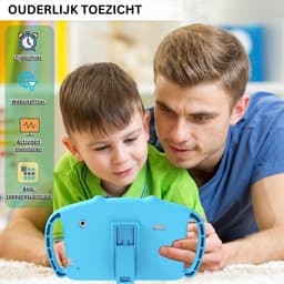 White-Label® Kindertablet Vanaf 3 Jaar - Tablet Kinderen - Kinderspeelgoed - Blauw — thumbnail 2