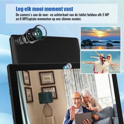 Hotlight A10L - Android 15 Tablet - 10.1 inch - 20(3+17)GB RAM/64GB ROM - Met Toetsenbord, Muis, Oordopjes & Bescherming – 5000mAh — thumbnail 7
