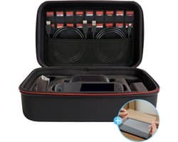 2BEFUN Case geschikt voor Nintendo Switch 2 - Incl. Screenprotector - Hoes - Beschermhoes - Opbergtas - Accessoires - Koffer - Zwart