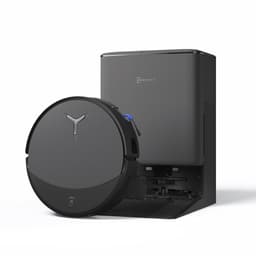 ECOVACS - DEEBOT T90 PRO OMNI BLACK EU - Robotstofzuiger - 30.000Pa - Charge PowerBoost - OZMO Roller 3.0 - ZeroTangle 4.0 - reiniging met warm water bij 75 °C - IA YIKO agent - automatisch legen - zwart — thumbnail 1