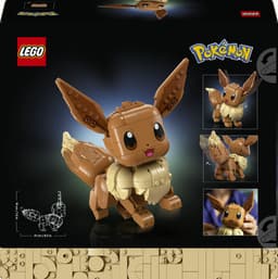 LEGO Pokémon Eevee Bouwpakket voor Volwassenen met Dieren Figuur - 72151 — thumbnail 10