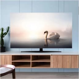 TV Beschermhoes - Stofhoes Decoratie - Buiten Gebruik - Zachte Fleece Stof - 32-70 Inch - Universeel — thumbnail 1