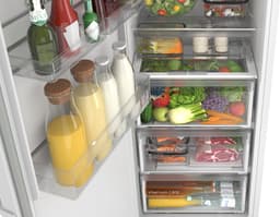 Bosch Serie 4 KSN36VWCG - Kastmodel koelkast - Extra veel inhoud 402L - Zeer stil - Nooit meer ontdooien met Total No Frost - VitaFresh XXL 0°C: houd etenswaren langer vers met extra ruime vershoudlades - Wit — thumbnail 3