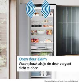 Bosch Serie 4 KSN36VLCG - Kastmodel Koelkast - Extra veel inhoud 402L - Zeer stil - Nooit meer ontdooien met Total No Frost - VitaFresh XXL 0°C: houd etenswaren langer vers met extra ruime vershoudlades- Grijs — thumbnail 11