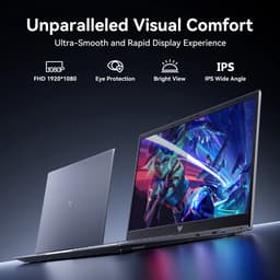 Acemagic AX18 18.5 inch Laptop Computer - Ryzen 4300U Processor(tot 3,7 GHz) - 7000 mAh Battery - 16GB DDR4 RAM 512GB SSD - WiFi 5 - Type C - Grijs — thumbnail 11