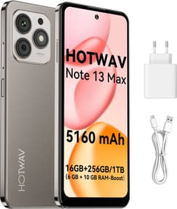 HOTWAV Note 13 Max mobiele telefoon senioren - Smartphone - 256GB - Goud - mobiele telefoon zonder abonnement - 2 jaar garantie - Met Transparante Hoes - 4G Dual SIM — thumbnail 13