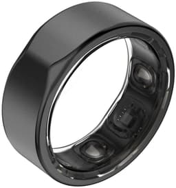 Kuno Ring 2 – Smart Ring – Slaapmonitor – Hartslag & Activiteitentracker – Stappen & Calorieën Meten – Zonder Abonnement – Waterbestendig – Zwart Maat 9 — thumbnail 1