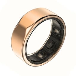 Kuno Ring 2 – Smart Ring – Slaapmonitor – Hartslag & Activiteitentracker – Stappen & Calorieën Meten – Zonder Abonnement – Waterbestendig – Goud – Maat 13 — thumbnail 1