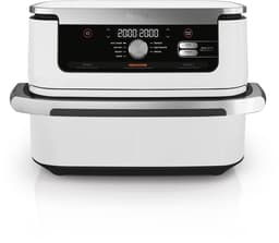 Ninja Foodi FlexDrawer Mega Dubbele Airfryer XXL - 10.4 Liter - Twee Kookvakken of Één MegaZone - Heteluchtfriteuse - Wit - AF500EUWH — thumbnail 1