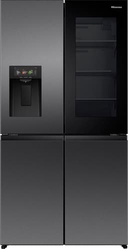 Hisense RQ600P7SKE - Amerikaanse koelkast - Energielabel E - PureView Door - 6,86" Intelligent Hub touchscreen display - Water- & ijsdispenser - Metal Tech Cooling - No Frost - Zwart - Multi-Air Flow - Super Cool - Fast Freeze - 37dB (A) - 615 Liter — thumbnail 13