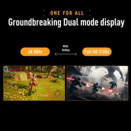 ASUS TUF Gaming VG27UQEL5A - 4K UHD Gaming Monitor - 4K 80Hz, FHD 310Hz Dual Mode - Stereo Speakers - 1ms - 27 inch — thumbnail 14
