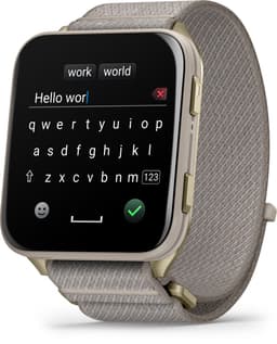 Garmin Venu X1 - GPS-smartwatch - 2-inch AMOLED-scherm - Goudkleurig/French Grey — thumbnail 10