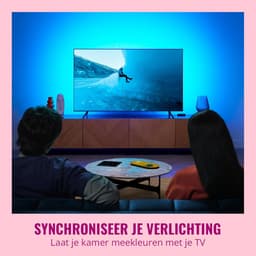 HDMI Sync Box - TV Verlichting - Entertainment Starter - Synchroniseert met Beeld - 55-65 Inch TV - Zwart — thumbnail 4