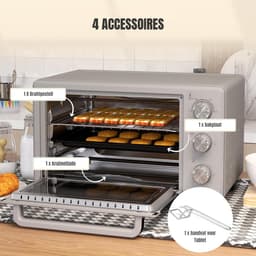 SAVI® Stoomoven - Stoomoven Kookboek - Zilver - ‎39cm x 46cm x 29cm — thumbnail 4
