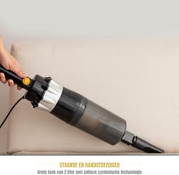 Core® Steelstofzuiger met snoer - Steelstofzuiger - Stofzuiger - Zwart - ‎13cm x 25cm x 113cm — thumbnail 3