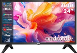 24 inch Smart TV met Android, Netflix en Google Assistant — thumbnail 1