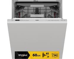 Whirlpool W0I D741A S - Volledig integreerbare Inbouwvaatwasser - Auto deur opening