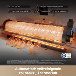 Aqua10 Ultra Roller Complete White - Robotstofzuiger met dweilfunctie – 30.000Pa Zuigkracht – AquaRoll™ & ThermoHub™ 100°C zelfreiniging – Tapijtveilig & slim Omnesight™ 2.0 navigatie – Voor harde vloeren & drempels — thumbnail 15