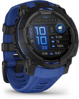 Garmin Instinct 3- Smartwatch - 45mm - AMOLED - Zwart & Blauw - Limited Edition — thumbnail 2