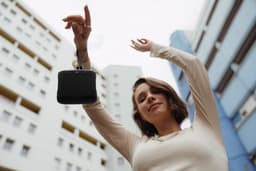 Teufel BOOMSTER GO Portable Bluetooth Speaker Waterproof to IPX7 Wireless Music USB-C - Night Black — thumbnail 8