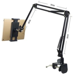 Bed Tabletstandaard - 360 graden draaibaar - Met stabiele aluminium arm - Geschikt voor iPad, tablet, telefoon of andere apparaten met schermformaten van 4,5 tot 12,9 inch — thumbnail 5