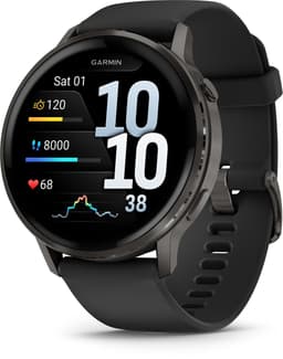 Garmin Venu 4 - Multisport smartwach - 45 mm - AMOLED - Slate Grijs/Zwart — thumbnail 1