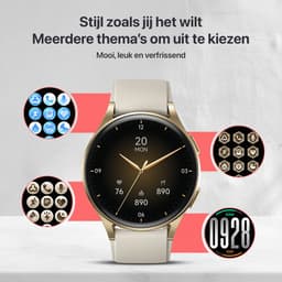 Otiume Zenith GTX05 – Smartwatch – 45mm Amoled Display – GPS – Bluetooth bellen – Goud — thumbnail 9