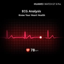 Huawei WATCH GT6 Pro 46mm Zwart | 21 dagen batterijduur – Nauwkeurige GPS & hartslagmeting – Innovatieve professionele fiets-tracking – Saffierglas & titanium behuizing – ECG – Compatibel met iOS & Android — thumbnail 10
