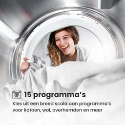Salora DRYER75B - Condensdroger - Wasdroger - Droger - 7 kilo - Energie Label G — thumbnail 10