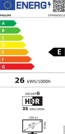 Philips 32PHS6050/12 - 32 inch - HD Ready LED - 2025 - Smart TV — thumbnail 2