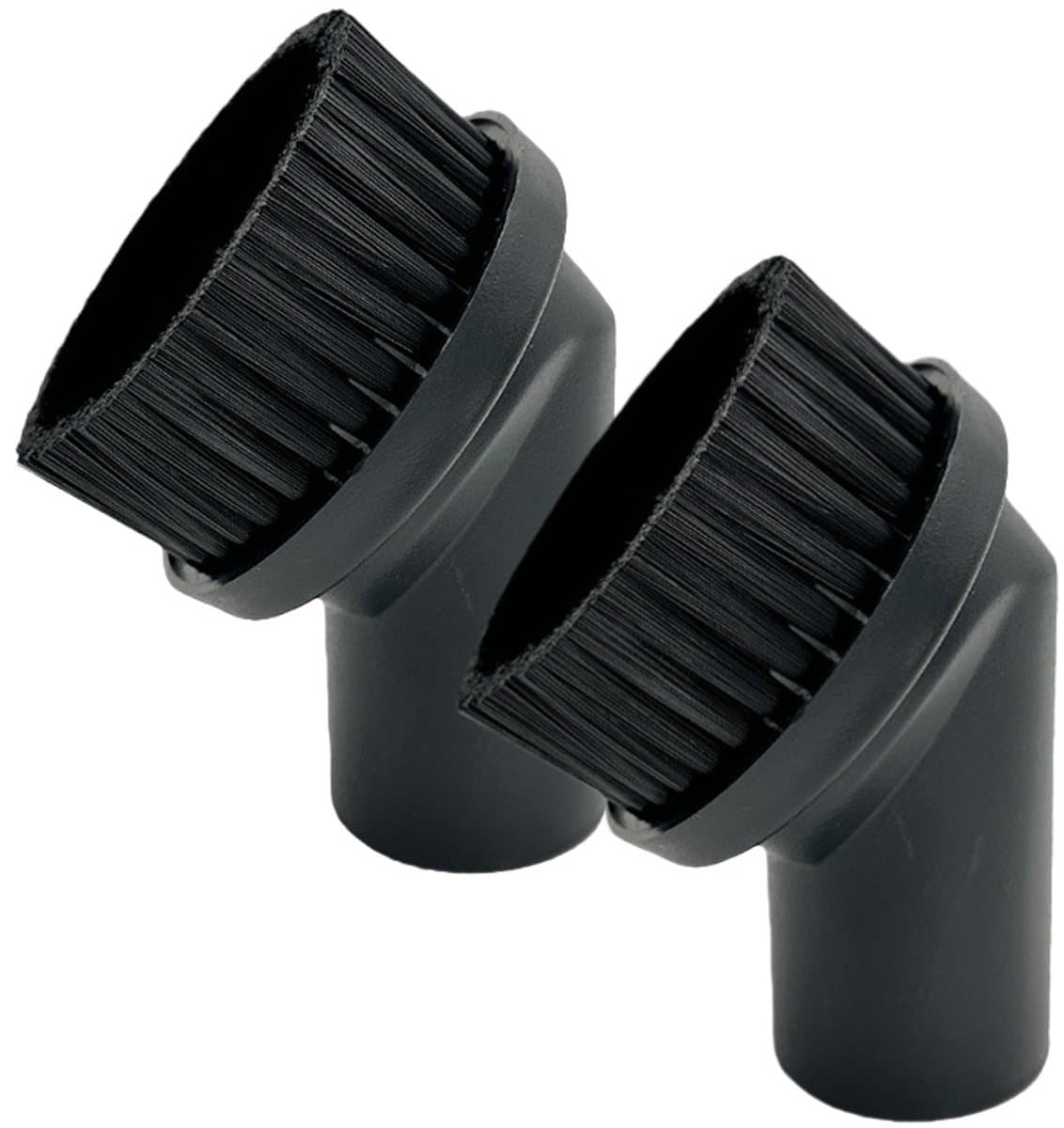 Stofzuiger Borstel - 2 stuks - Meubelborstel - Ronde kwast - 35 mm Diameter - Geschikt voor Philips, AEG, Bosch, Siemens, Miele, Panasonic, Rowenta - Universele Borstel Accessoires Stofzuiger - Voor de Meeste Stofzuigers — afbeelding 1