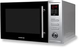 Inventum MN325CS - Vrijstaande combimagnetron - Heteluchtoven - Grill - 32 liter - 1000 watt - 10 kookprogramma's - RVS/Zwart — thumbnail 4
