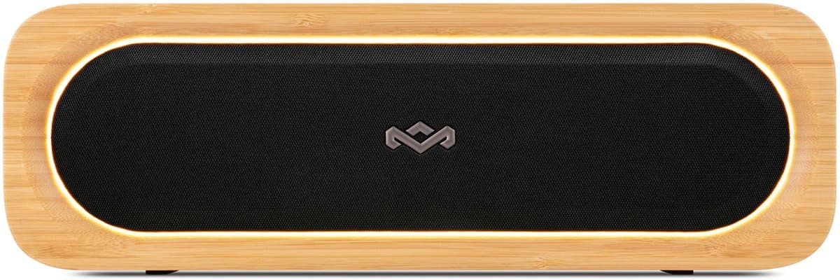 House of Marley Get Together 3 Bluetooth Speaker - Draadloos - 10 Uur Speeltijd - Led Design - 3 Equalizer Instellingen - Bass Boost - Auracast Multipairing - Zwart — afbeelding 1