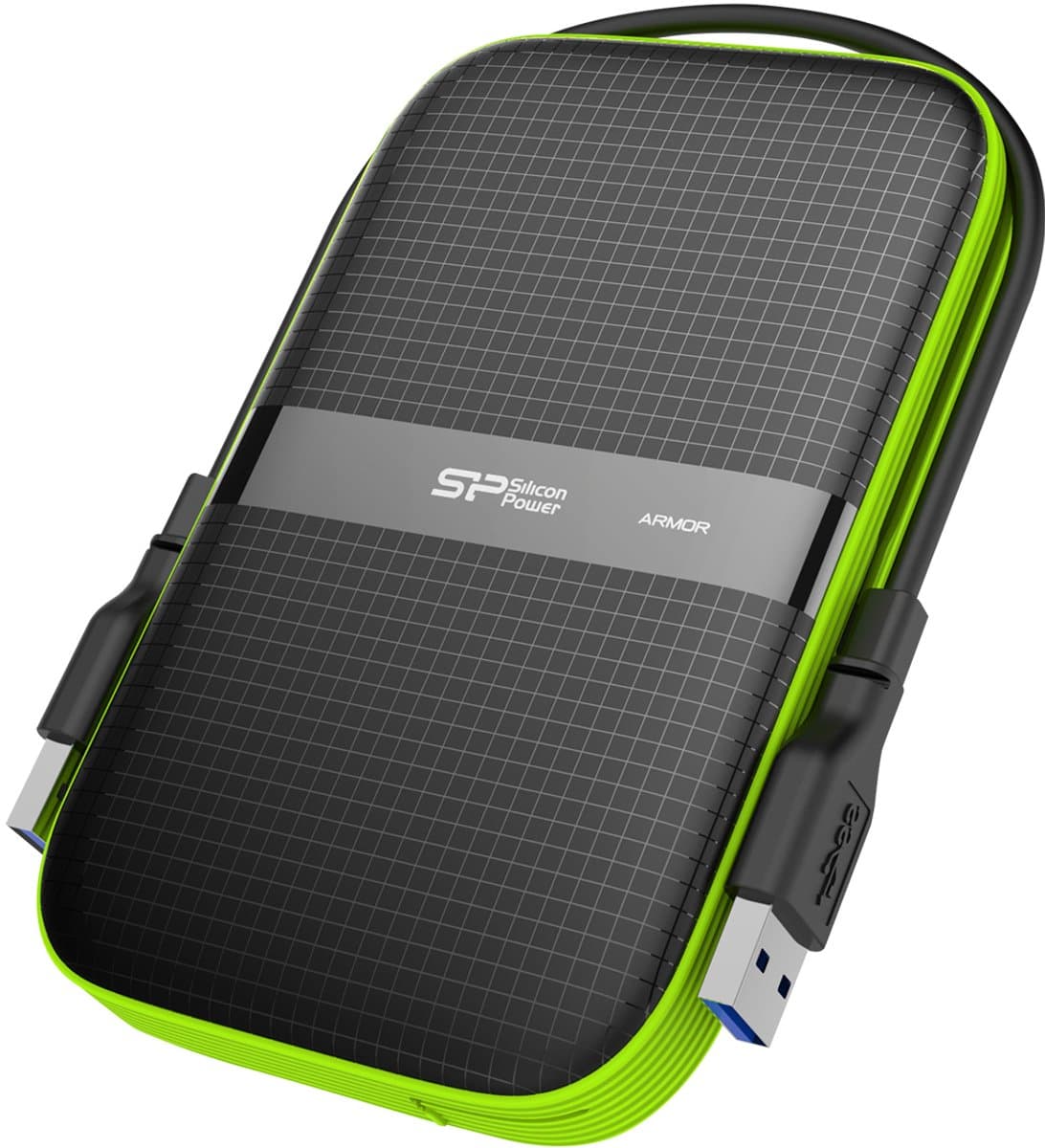 Silicon Power - Armor A60 - Portable USB 3.2 - Externe Harde Schijf - 5TB - Groen — afbeelding 1